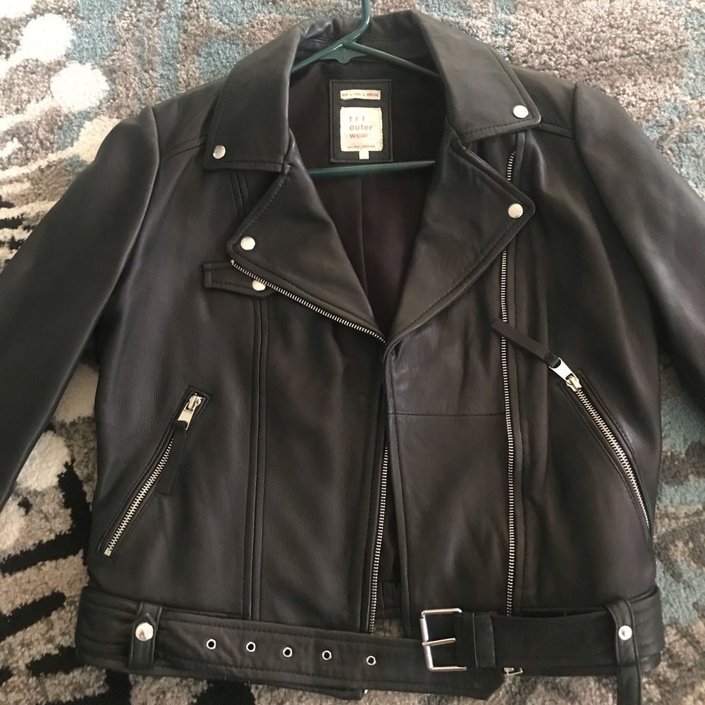 Leather jacket
